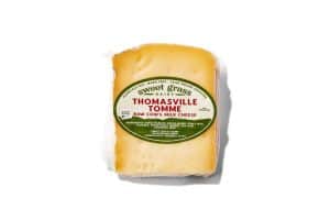 Thomasville Tomme cheese from Sweet Grass Dairy, Georgia, USA.