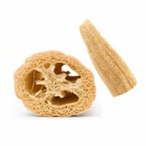 Natural loofah sponge for skincare and exfoliation from Healthy Roots.