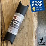 Smoking Goose Dodge City Salame on wooden surface, premium cured meat.