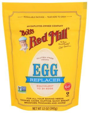 Healthy Roots Egg Replacer 12oz package for baking and cooking.