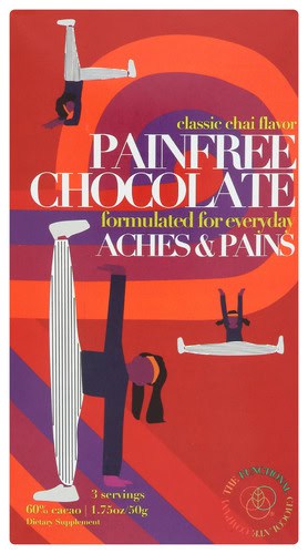 Healthy Roots Pain Free Chocolate with classic chai flavor for everyday relief.