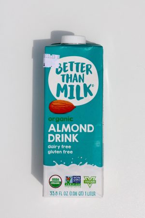 Better Than Milk organic almond drink 1L, dairy free and vegan.