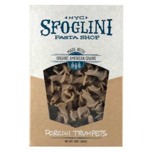 Organic American grains Porcini Trumpets pasta from Sfoglini Pasta Shop.