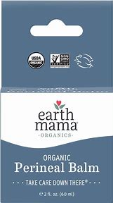 Earth Mama Organic Perineal Balm for soothing postpartum comfort.