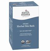 Earth Mama Herbal Sitz Bath box for soothing herbal relief.