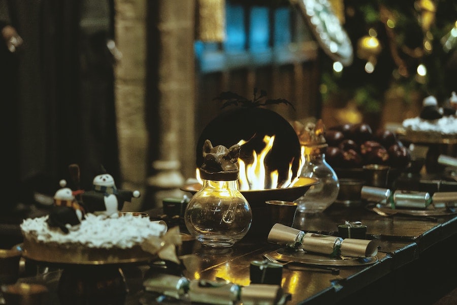 Harry Potter Studio Tour london at christmas time
