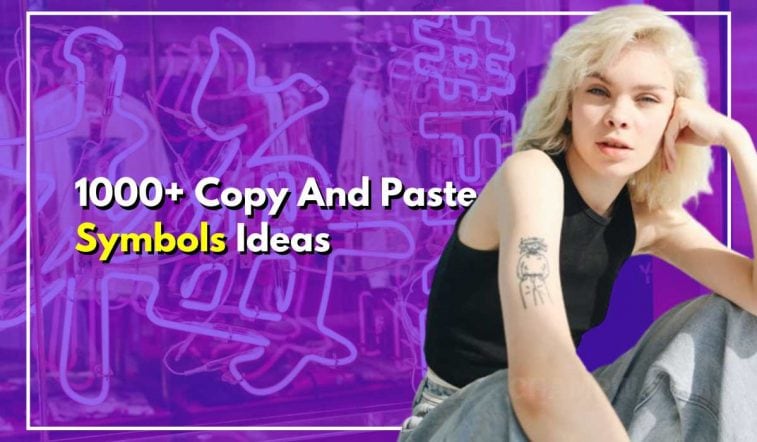 1000 aesthetic copy and paste symbols all type of symbols