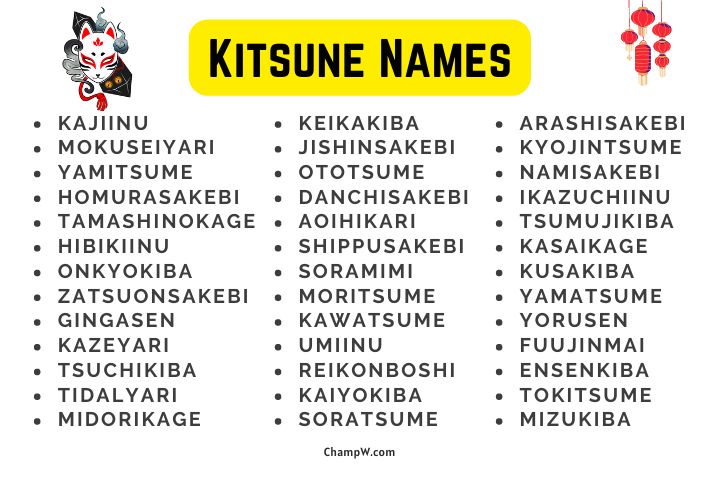 75 Best Kitsune Names For The Mystique Of Japanese Folklore 75-best-kitsune-names-for-the-mystique-of-japanese-folklore