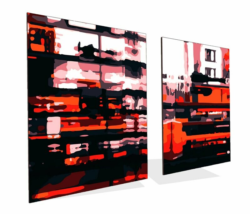 London Rain | Acrylic Prints