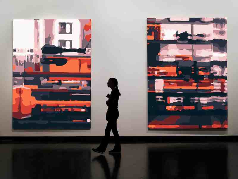 gallery installation Mark Laurence LaRviere