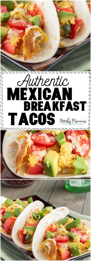 Migas Tacos or Authentic Mexican Breakfast Tacos - Nerdy Mamma
