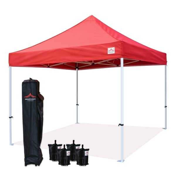 Partytent 4mx4m (rood)