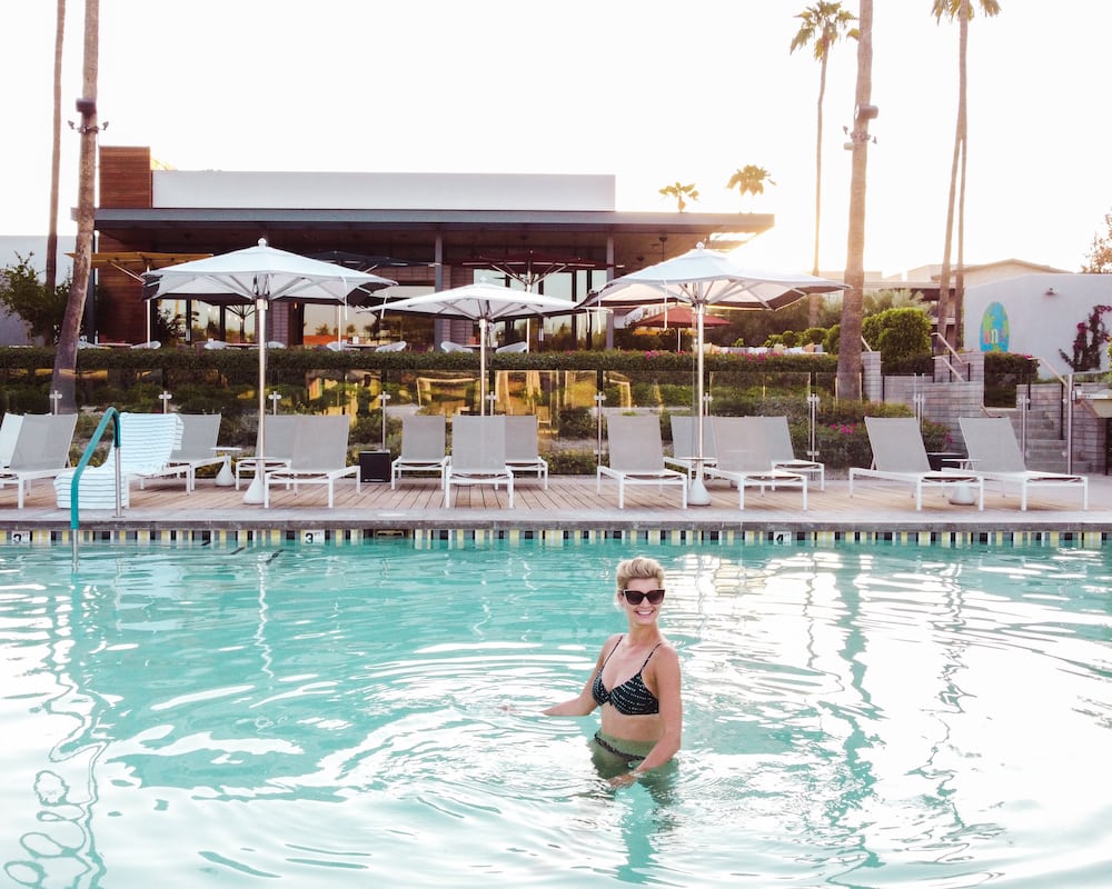 Andaz Scottsdale pool weekend in scottsdale az