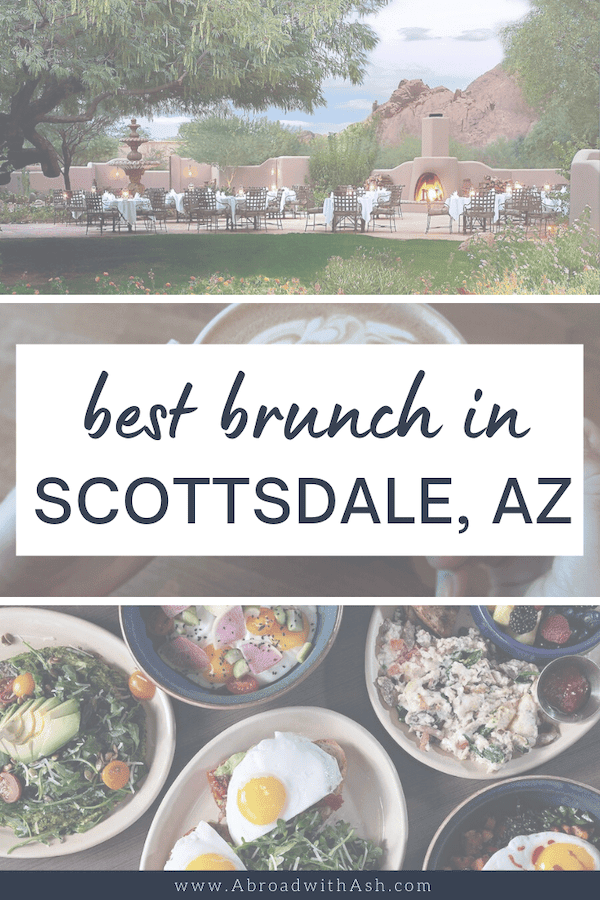 Headed to Arizona for a desert getaway? Nothing beats a fantastic brunch after a morning hike! Whether you’re looking for morning pastries, unique pancakes, healthy bowls, or just the perfect patio…I have the spot for you. Discover the best breakfast in Scottsdale! #scottsdale #arizona #brunch #scottsdaleguide #usatravel