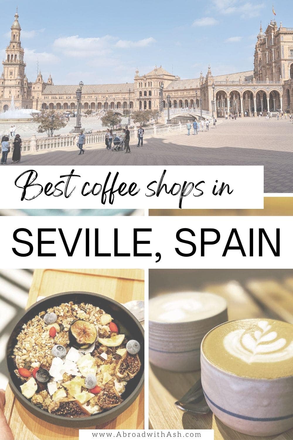 Discover my five favorite Seville coffee shops. Each of these Seville cafes offers quality coffee. Some have a stellar food menu while others are to-go only and focus more on specialty coffee. I've made sure each cafe is located within the tourist zone...so no matter where you're sightseeing, you'll never be far from a quality coffee. #spain #seville #europe #travel best seville coffee shops