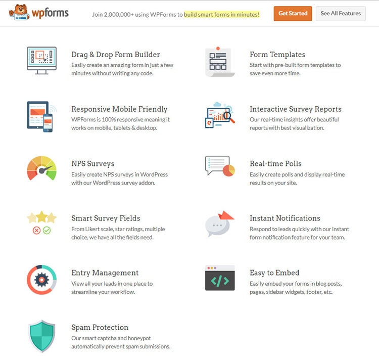interactive survey reports wordpress