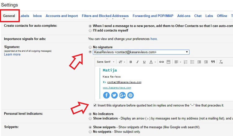 How to Add Email Signature in Gmail