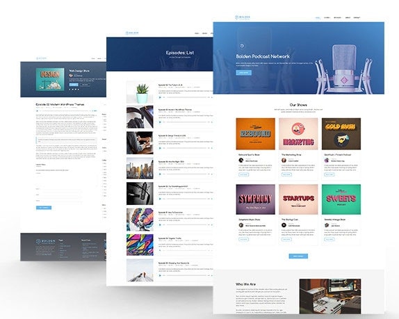 Best Podcast Network WordPress Theme