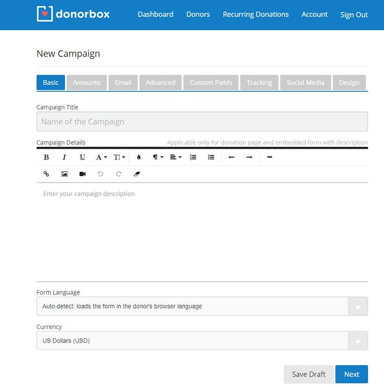 Accept Donations with WordPress