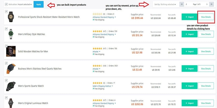 dropshipping from aliexpress