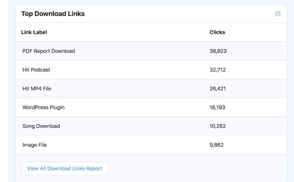 track file downloads from wordpress dashboard