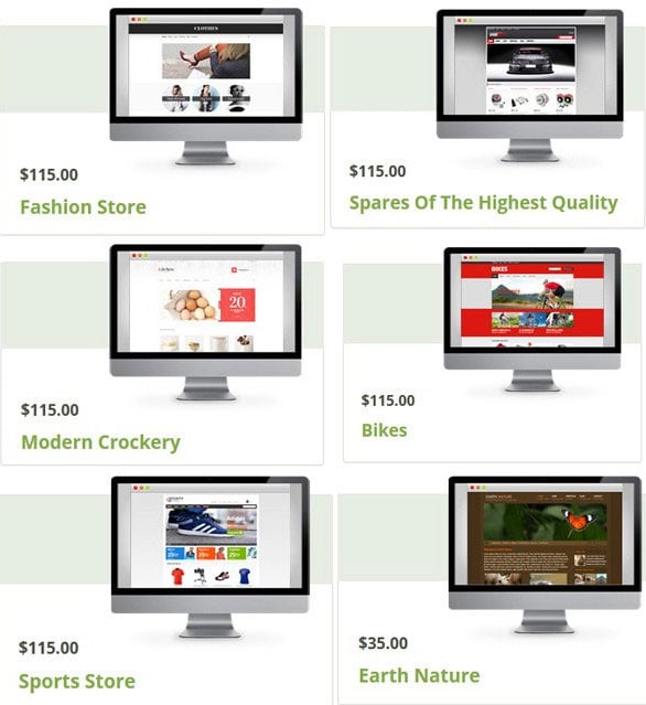 jigoshop themes