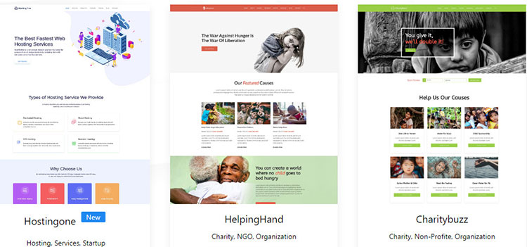 wponepager premade layouts