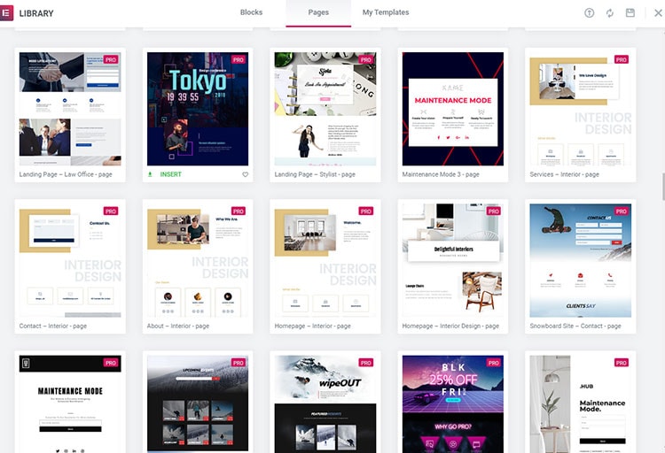 best elementor templates