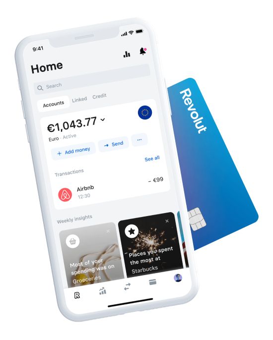 Revolut features.