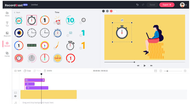 Free online screen recorder without watermark.