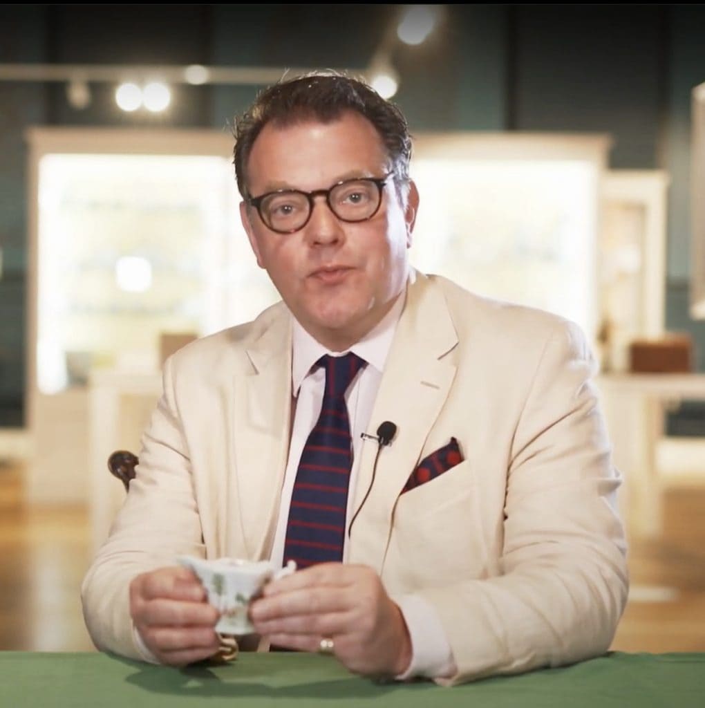 Trustee Paul Crane talking about the Wigornia Cream jug