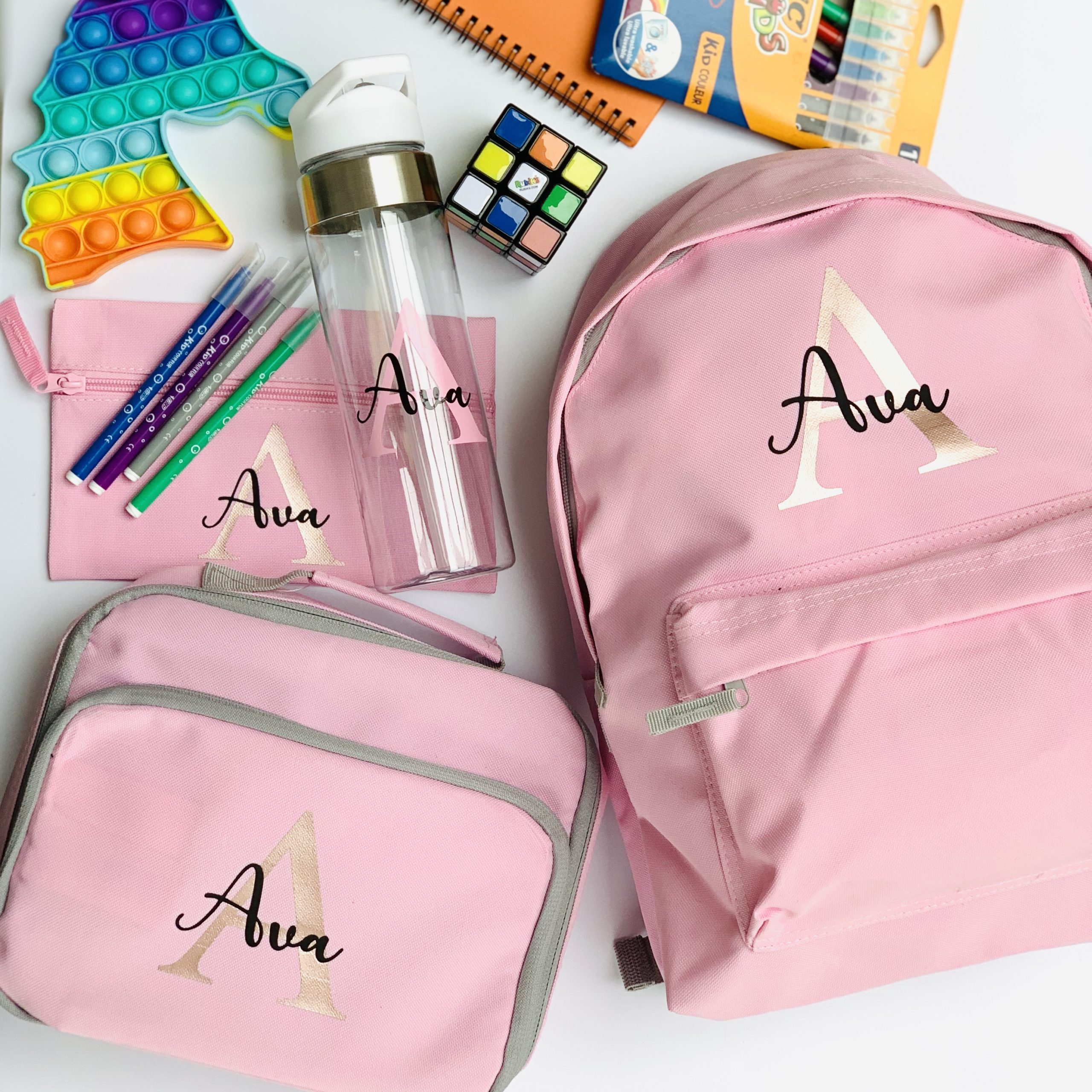 personalised back to school sets