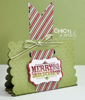 Merry & Bright Treat Holder