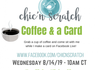 Coffee and a Fun Fold Card