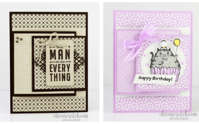 Masculine Double Flap Fun Fold Card