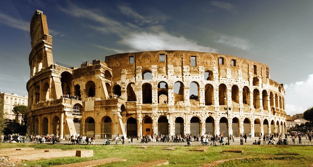 The Roman Colosseum, Italy