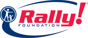 Rally Foundation - logo Logo for The Rally Foundation was founded in 2005 by Dean Crowe to fund cancer research after she was inspired by a boy on her husband’s baseball team who was battling a brain tumor. Today, they empower volunteers across the US to raise awareness and funds to cure pediatric cancer.
