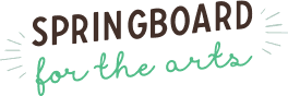 Springboard for the Art - logo Logo for Springboard for the Art