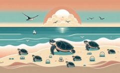 Thousands of Olive Ridley Turtles Nest in Odisha