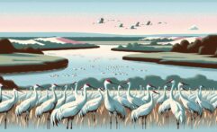Record 736,000 Sandhill Cranes Migrate Safely Without Bird Flu