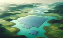 Bavaria Launches World’s First Vertical Floating Solar System, Generating 1,800 MWh Yearly