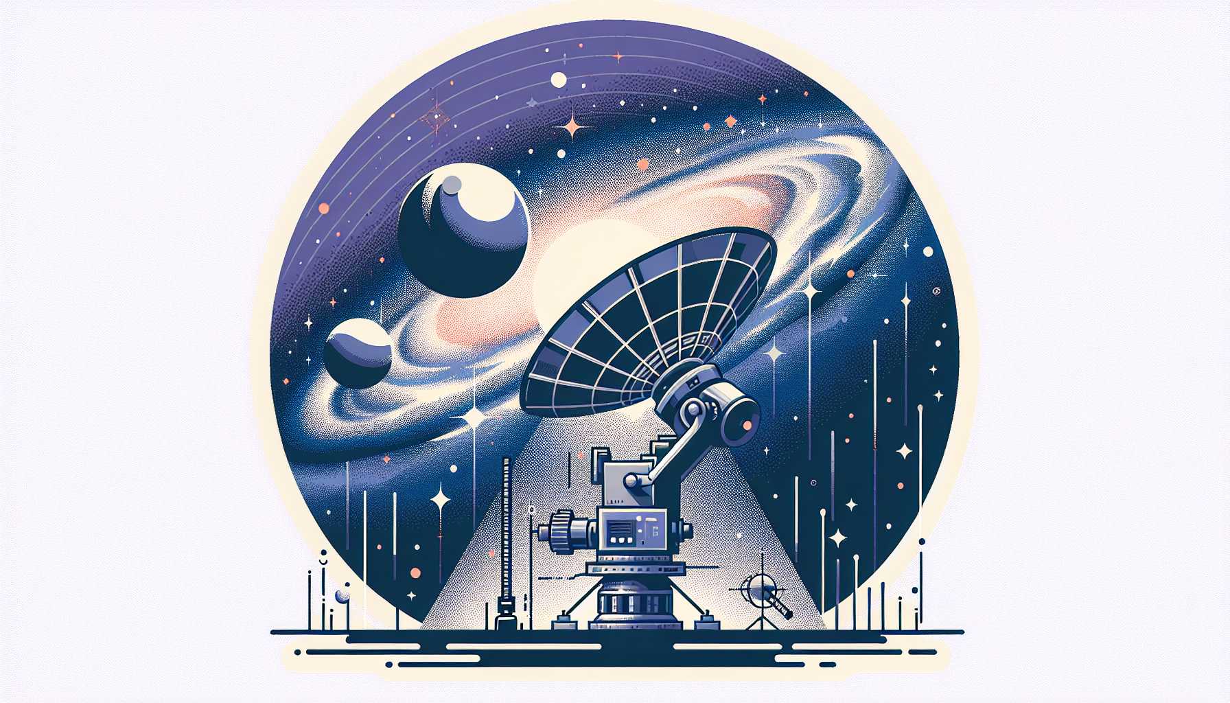 Illustration of NASA SPHEREx telescope