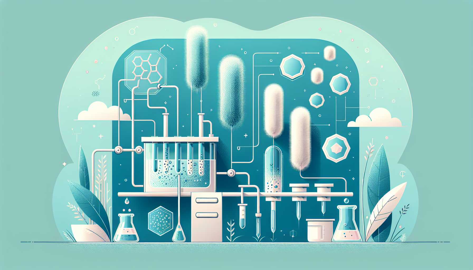 Illustration of a bioreactor