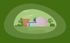 What Is the Carbon Footprint of Biogas? A Life-Cycle Assessment