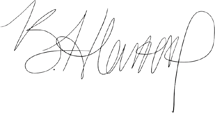 Illustration of a signature for Brittany