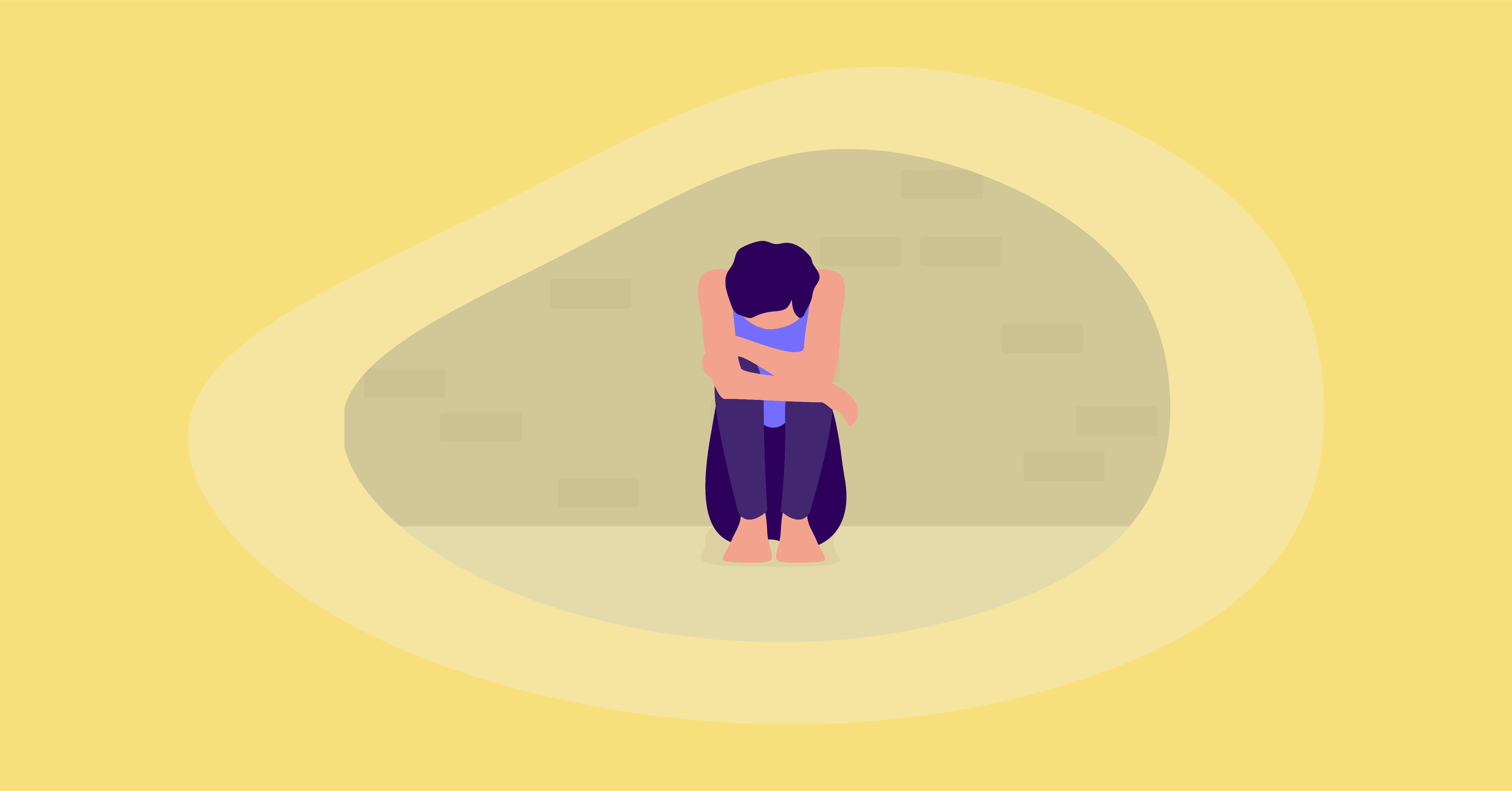 Attempted illustration of a victim of crime