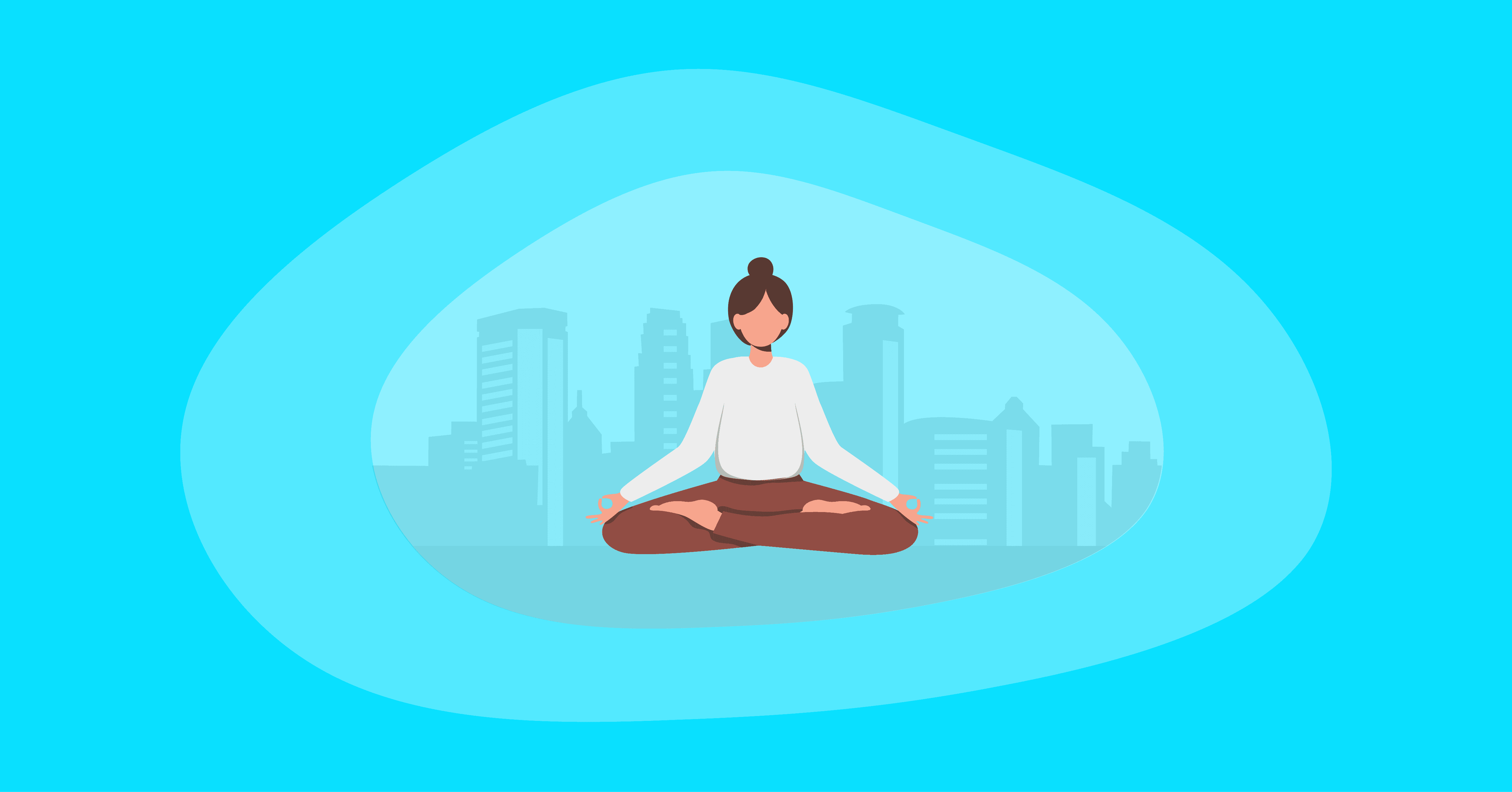 Attempted illustration of a healthy and well person