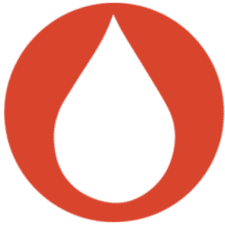 Blood Water logo Logo for Blood:Water
