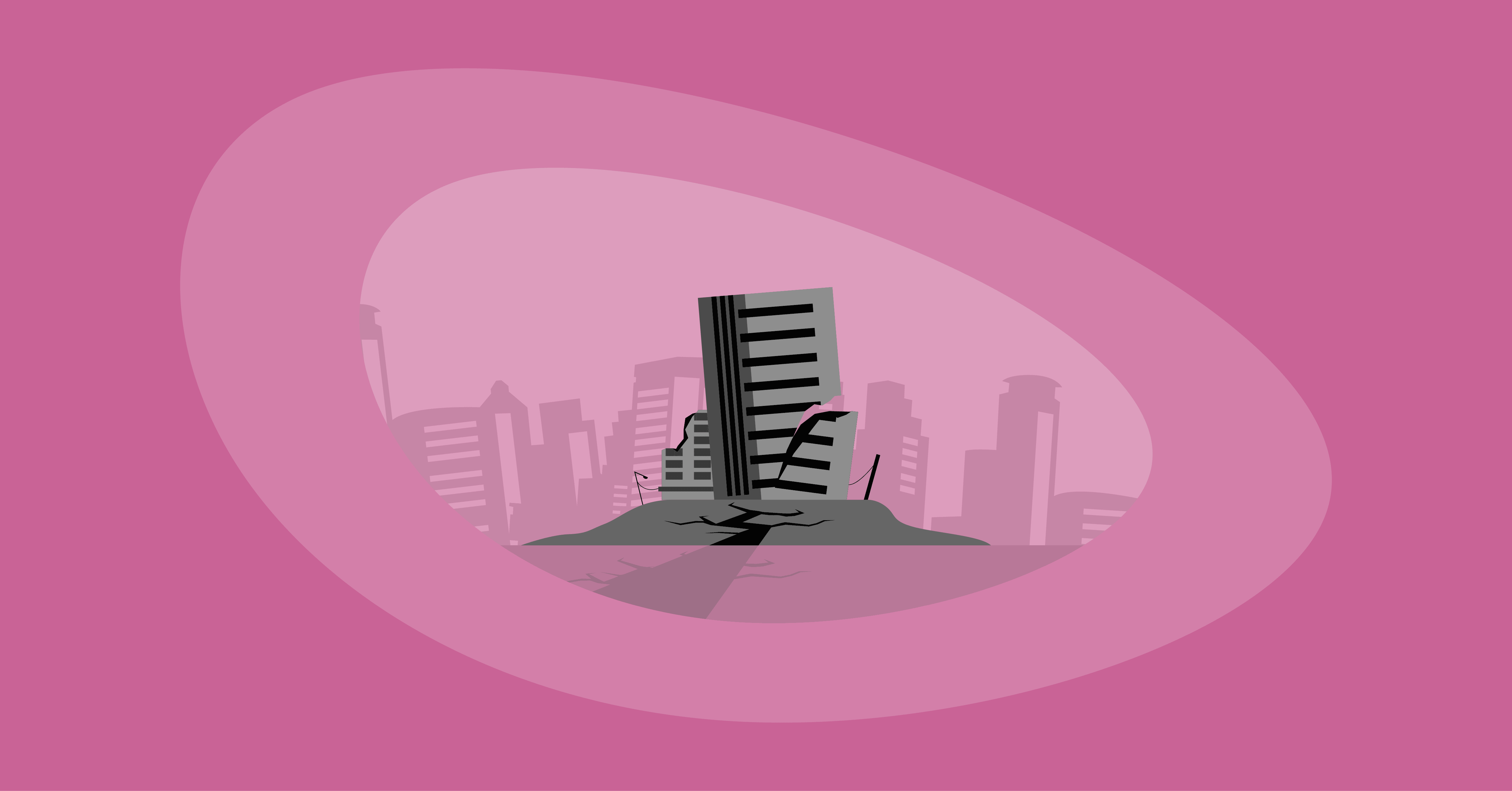 Attempted illustration of a natural disaster