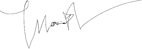Illustration of a signature for Grace Howarth